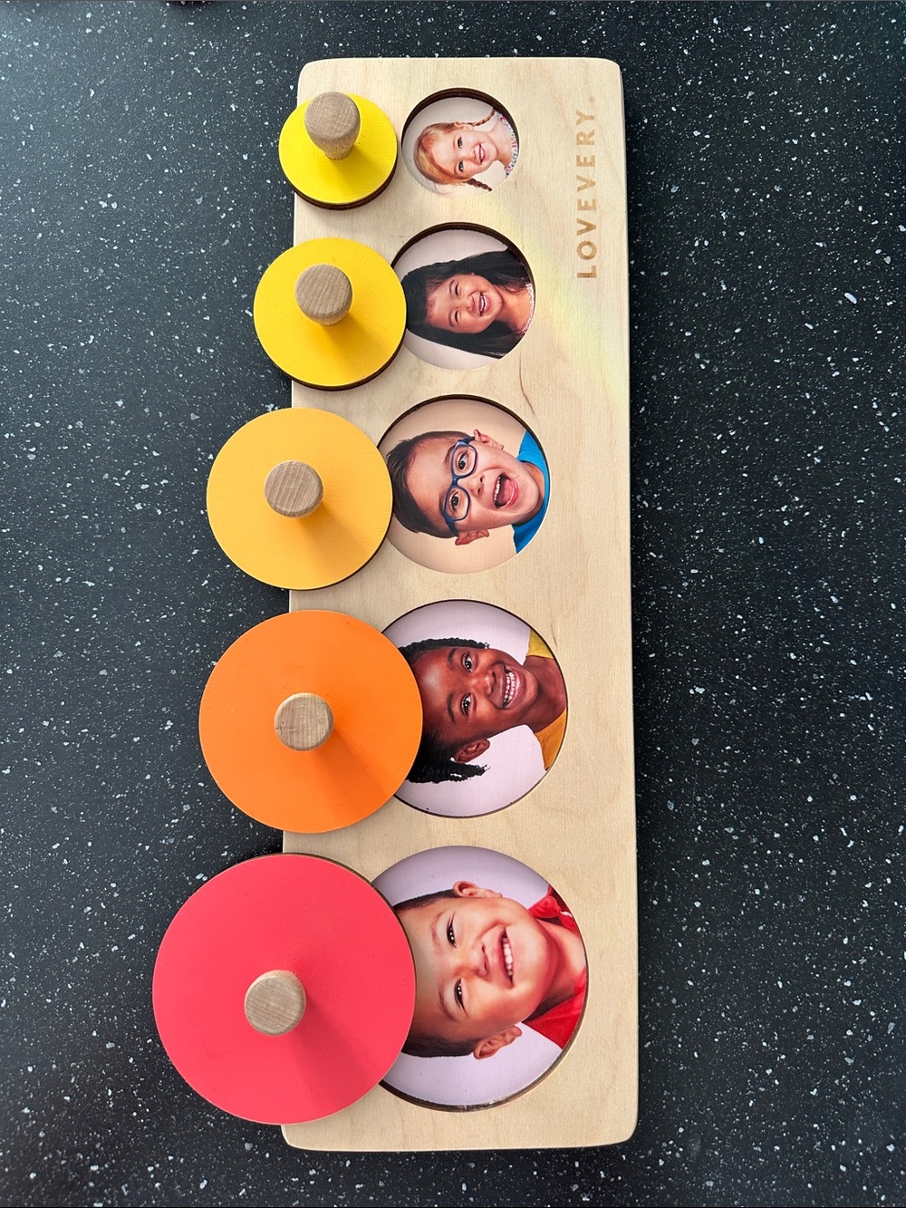 Lovevery Circle Of Friends Puzzle Babbler Play Kit Montessori Toy
